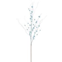 Umelý konár s modrými bobuľami, 70 cm