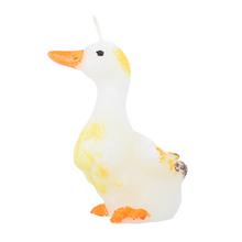 Biela húska sviečka 10 cm