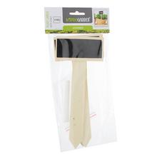 Sada štítkov na rastliny, 4 kusy, drevené.