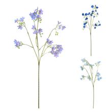 Umelé kvety OXYPETALUM v modrej farbe, 64 cm dlhé.