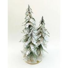 Umelé stromčeky na stojane snehové, 50 cm.