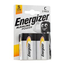 Baterky Energizer Power, alkalické, C2, balenie 2 kusy.
