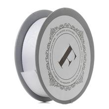 Biela svadobná stuha 2,5 cm široká a 10 m dlhá.