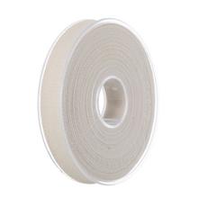 Látková stuha v prírodnej farbe, 15 mm široká a 10 m dlhá.