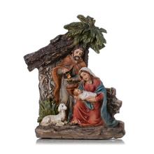 Betlehem s postavami Panny Márie, Jozefa a Ježiška, 8 cm