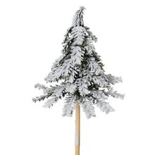 Zápich stromček osnežený 25 cm