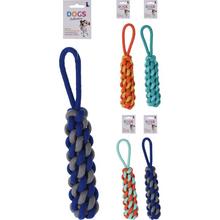 Hračka pre psa z lana, 29 cm, 100 g, rôzne farby.