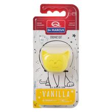 Vôňa do interiéru Dr. Marcus Cosmic Cat Vanilla v žltom obale.