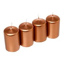 Sviečky adventné 40/60 metalické v bronzovej farbe.