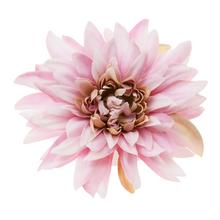 Umelá kvetina hlava dahlia fialová, 4 cm, balenie 12 ks.