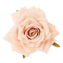 Umelá ruža v marhuľovej farbe, priemer 4 cm, balenie 12 ks.