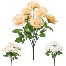 Kytica umelých ruží v mixe farieb.