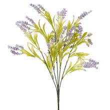 Umelé kvety zápich tráva fialová 40 cm