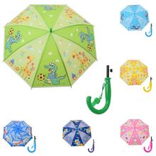 Farebný dáždnik s píšťalkou a detskými motívmi.