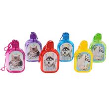 Bublifuk na krk v rôznych farbách s obrázkami zvierat.