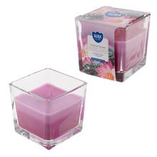 Sviečka v skle s vôňou kaktusu.