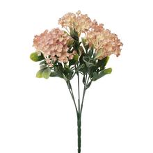 Umelé kvety viburnum v ružovej farbe, 30 cm.