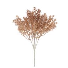 Umelá zeleň trávy v ružovej farbe, 33 cm.