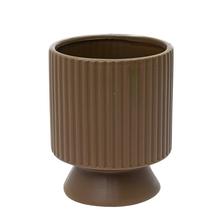 Obal na podstavci keramika svetlohnedá