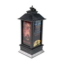 Lampáš Halloween s tematikou strašidelných motívov.