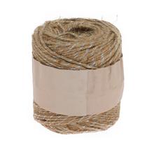 Ozdobný motúz aran melír strieborný, 0,2 cm široký, 70 m dlhý.