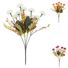 Kytica chryzantém a zelene, mix farieb, 31 cm.