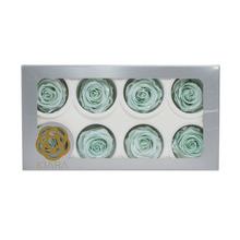 Ruža preparovaná SATIN TIFFANY v balení po 8 kusoch.