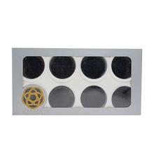 Ruža preparovaná BLACK BEAUTY v balení po 8 kusoch.