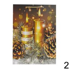 Vianočná darčeková taška veľkosti L s rôznymi motívmi.