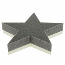 Hvězda z florexu na polybase, suchá, 29x29x6cm.