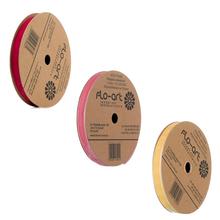 Zamatová stuha v mixe farieb, šírka 1,2 cm, dĺžka 10 yardov.