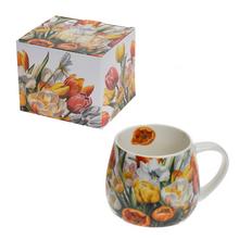 Šálka s tulipánmi 300ml