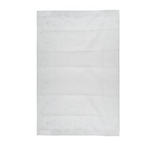 Biely obrus so striebornými vločkami, rozmer 90x140 cm.