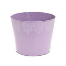 Obal plech ornament v svetlo fialovej farbe.