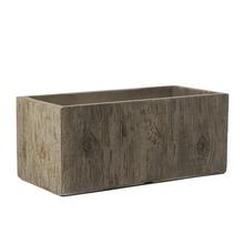 Hnedý obdĺžnikový obal na kvety Lincy.