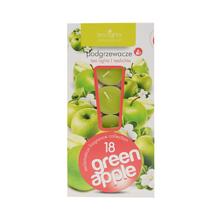 Sviečky s vôňou zeleného jablka, balenie 18 kusov.