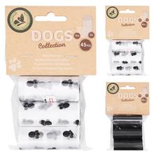 Vrecká na exkrementy pre psov, 3x15 kusov.