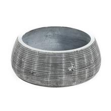 Keramický obal misa Beth v antickej bielej farbe.