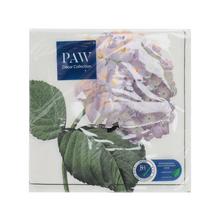 Vzorované servítky s motívom vintage hortenzie, 33x33 cm, balenie 20 ks.