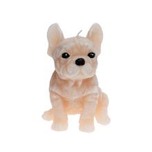 Figúrka psa buldoga béžová