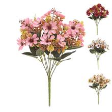 Kytica sedmokrásky v mixe farieb, umelé kvety.