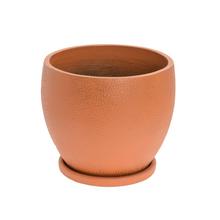 Kvetináč BELLE v antik bronzovej farbe.