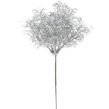 Zápich zeleň drobná strieborná 24 cm