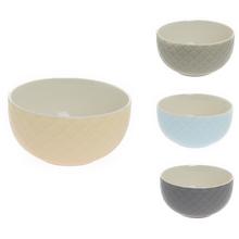 Porcelánová miska s objemom 550 ml v rôznych farbách.