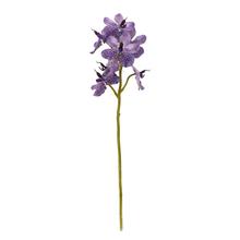 Umelá orchidea Vanda fialovo-biela, 63 cm.