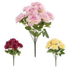 Kytica umelých ruží v mixe farieb.