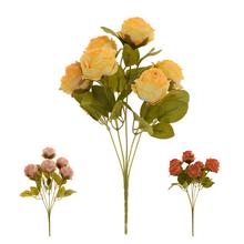 Kytica umelých ruží v mixe farieb.