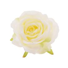 Umelá ruža krémová s priemerom 10 cm, balenie 12 ks.