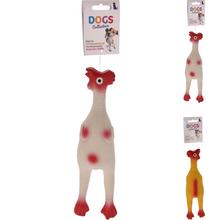 Hračky pre psa v tvare kuraťa z latexu.