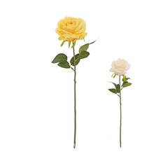 Umelé kvety ruže v mixe farieb, 45 cm.